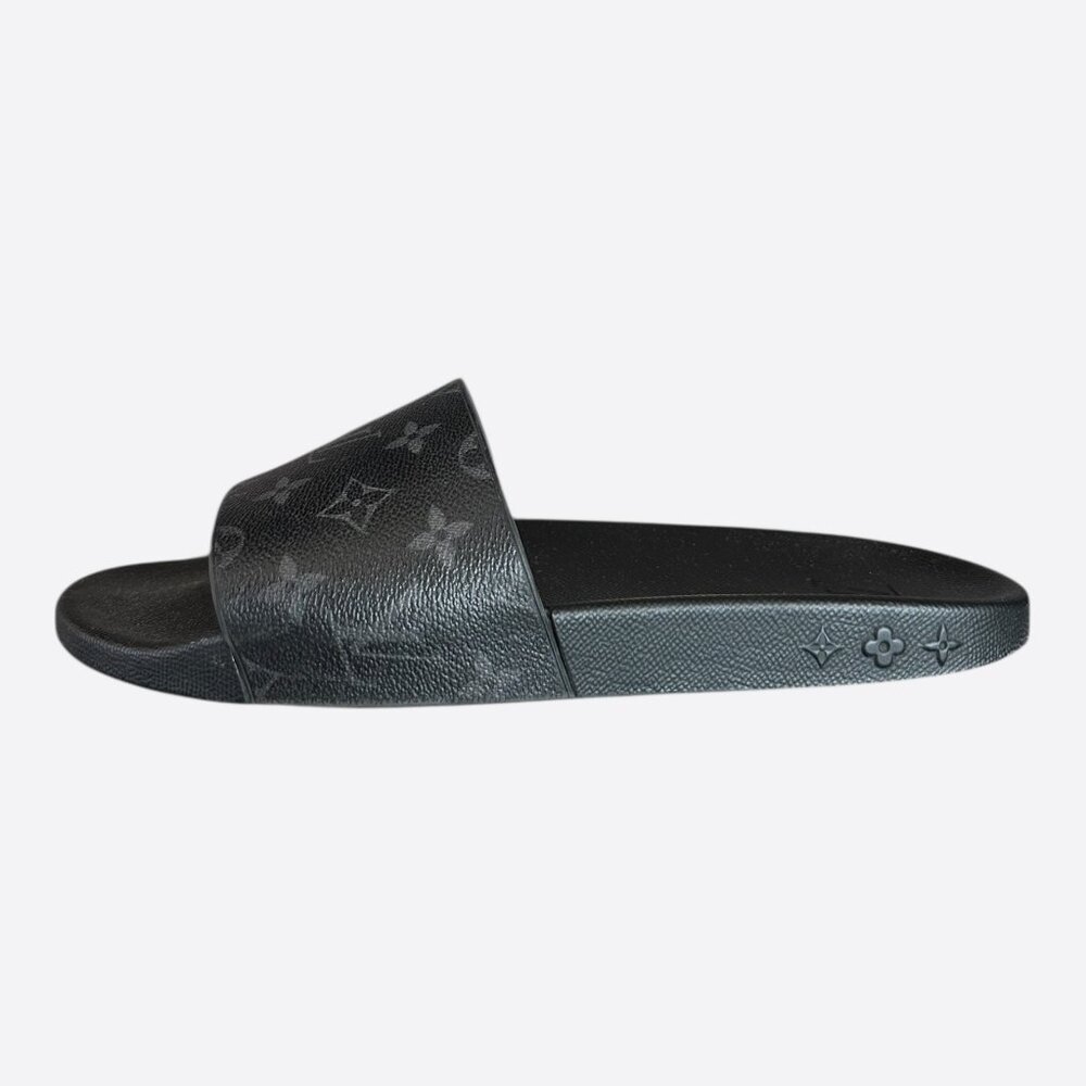Louis Vuitton Black Eclipse Monogram Slides - image 6